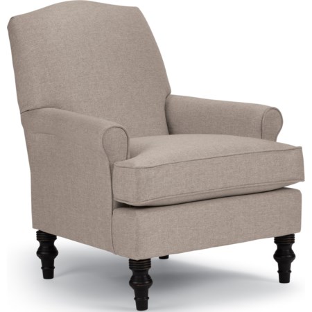 Camel-Back Club Chair